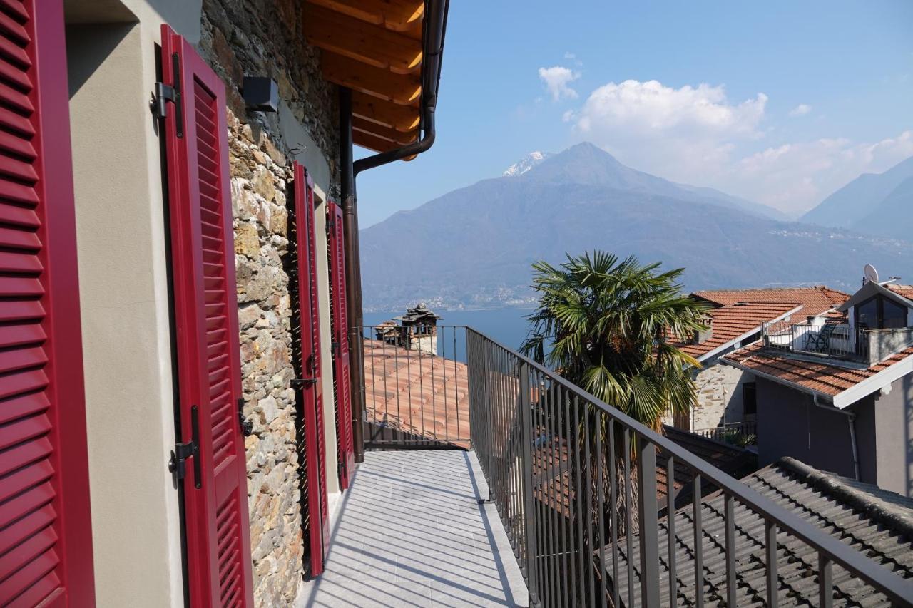 Casale Bella.Vista Bed & Breakfast Pianello Del Lario Bagian luar foto