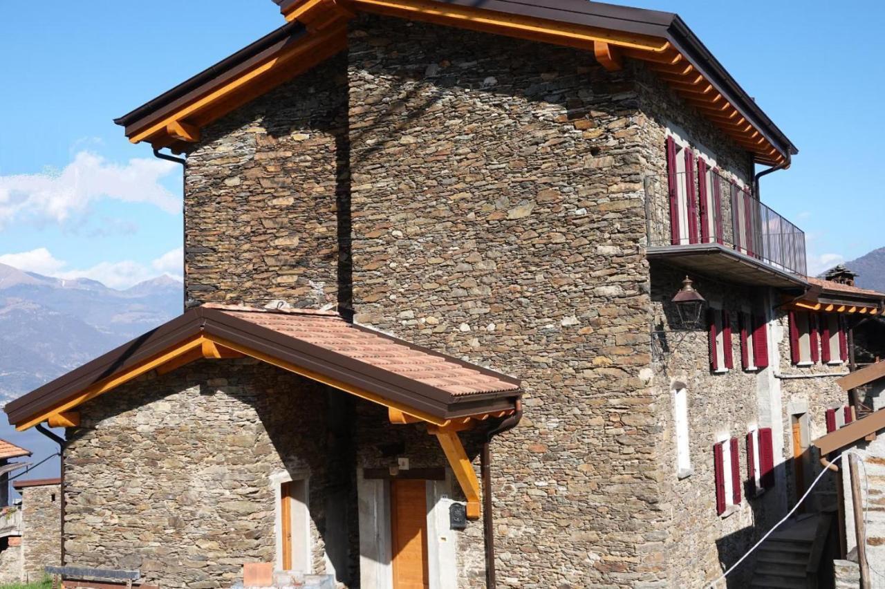 Casale Bella.Vista Bed & Breakfast Pianello Del Lario Bagian luar foto